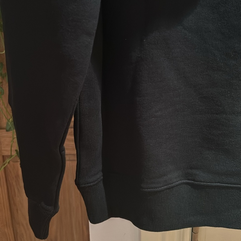 ๐ NWT LANVIN 100% cotton black mother & child pull over hoodie small - Picture 12 of 15